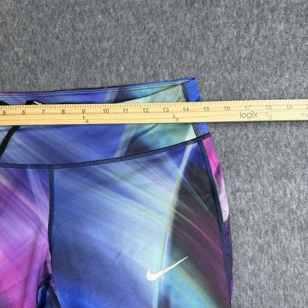 Nike‎ Epic Running Leggings Women's Sz Medium DRI-FIT Colorful AA4434-560
